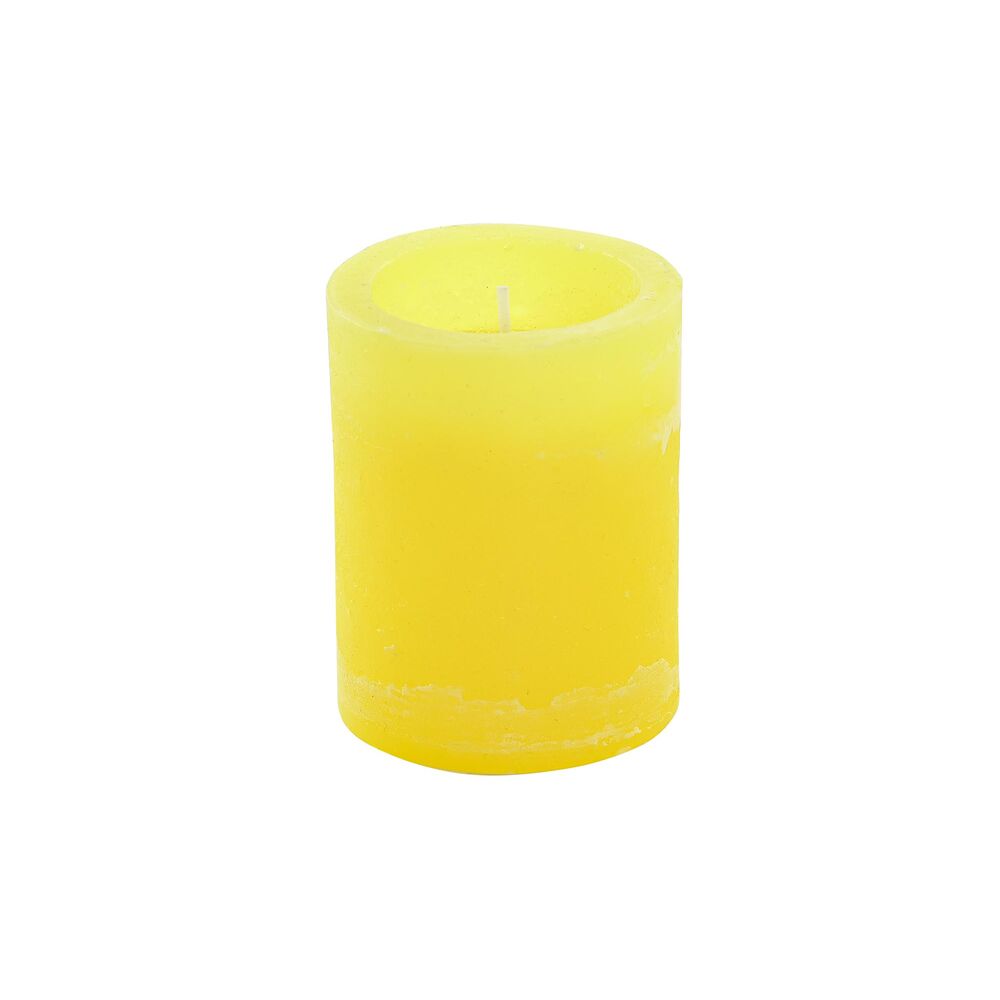 Kerze DKD Home Decor Zitronella Gelb Wachs (7 cm)