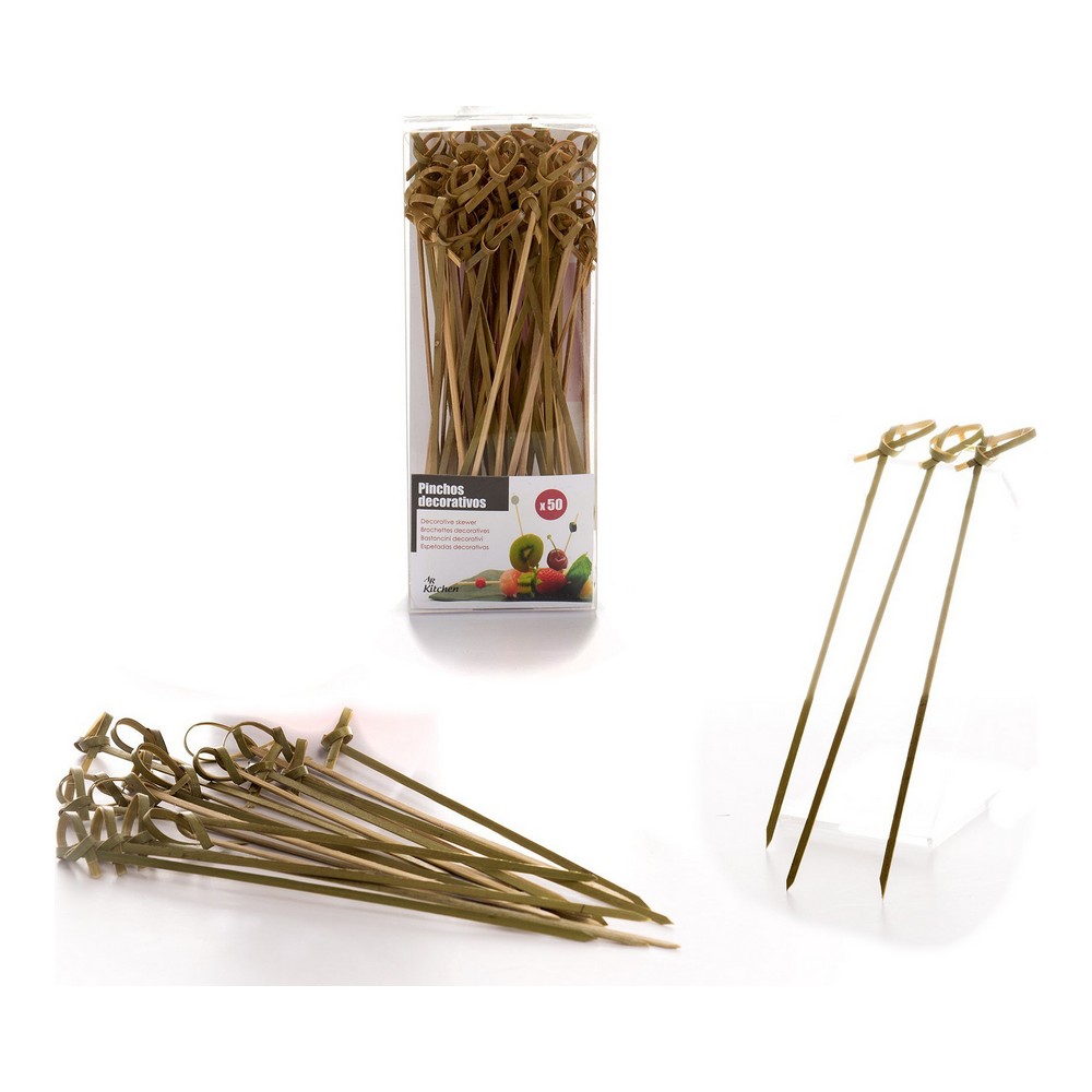 Grillspieß-Set Bambus (50 uds)